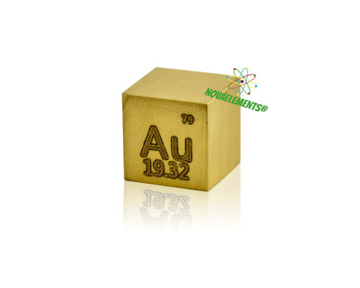 gold density cube, gold metal cube, gold metal, nova elements gold, gold metal for element collection, gold for investment