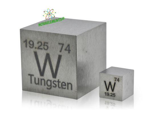 tungstendensity cube, tungsten metal cube, tungsten metal, nova elements tungsten, tungsten metal for element collection, 1 inch tungsten cube, 25.4mm tungsten cube
