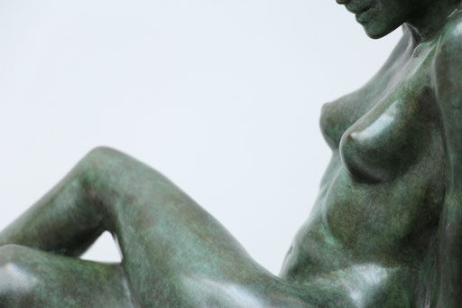 Sculpture bronze, corps de femme, sculpteur Langloÿs, art, Toulouse, exposition, Galerie Toulouse, Galerie d'art Toulouse, Art Toulouse, Art, Toulouse