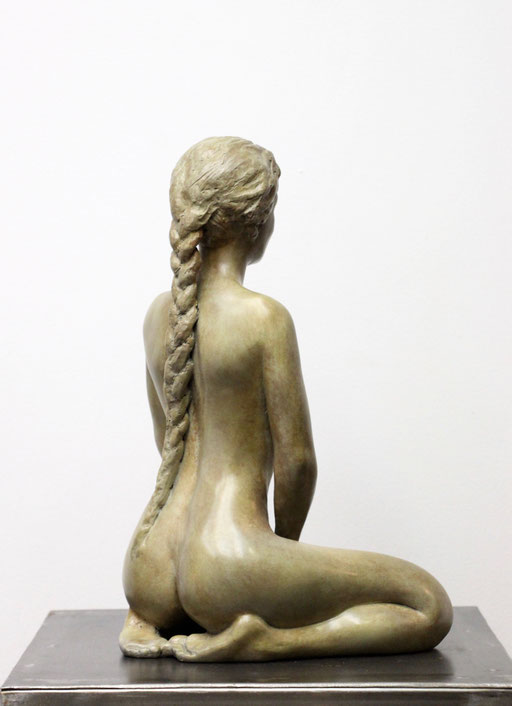 Sculpture bronze, corps de femme, sculpteur Langloÿs, art, Toulouse, exposition, Galerie Toulouse, Galerie d'art Toulouse, Art Toulouse, Art, Toulouse