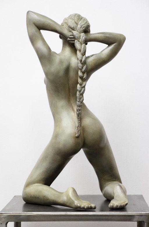 Sculpture bronze, corps de femme, sculpteur Langloÿs, art, Toulouse, exposition, Galerie Toulouse, Galerie d'art Toulouse, Art Toulouse, Art, Toulouse