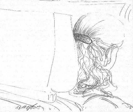Frau von hinten