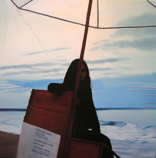 Private darkness 1, 2009, 100/100 cm, oil on canvas (private collection)