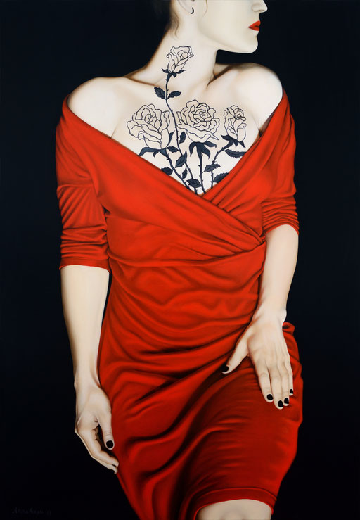 Lilith 7, 2017, 160/110 cm, oil on canvas (private collection)