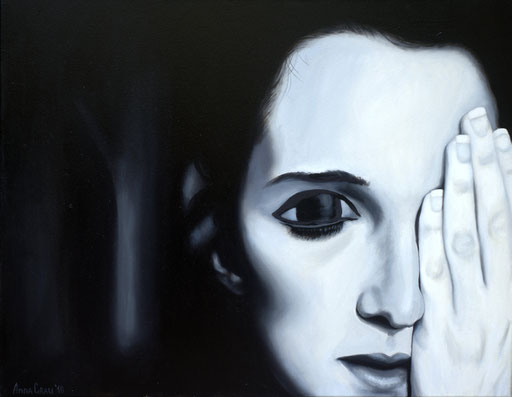 Communicating 4, 2010, 90/70 cm, oil on canvas