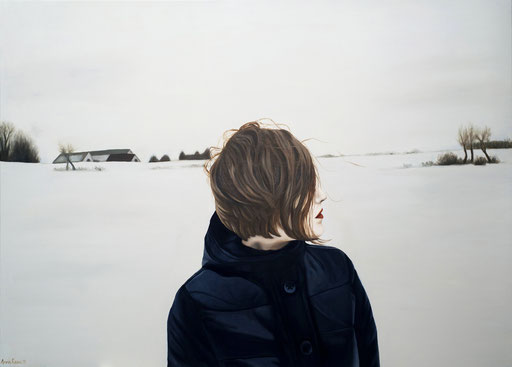 White 2, 2012, 100/140 cm, oil on canvas (private collection)