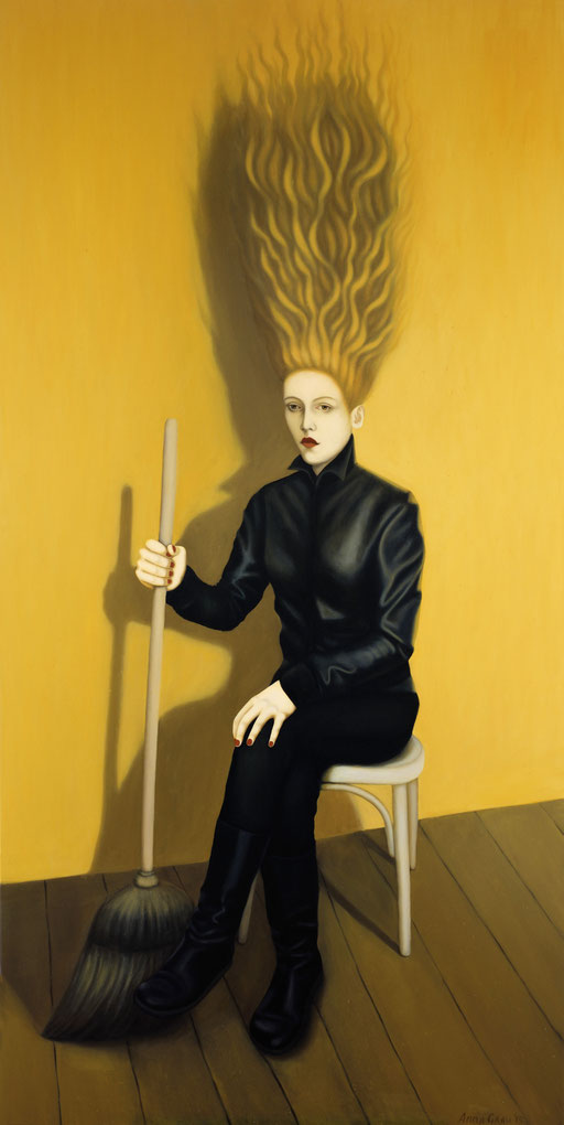 Margarita 2, 2015, 200/100 cm, oil on canvas