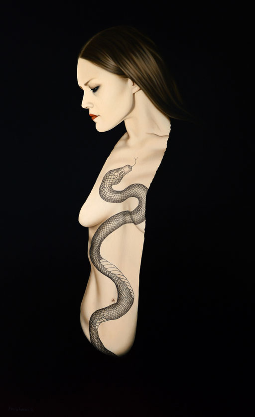 Lilith 10, 2018, 160/100 cm, oil on canvas