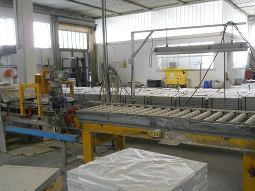 Impianto Longinotti K 904  - Area controllo materiale