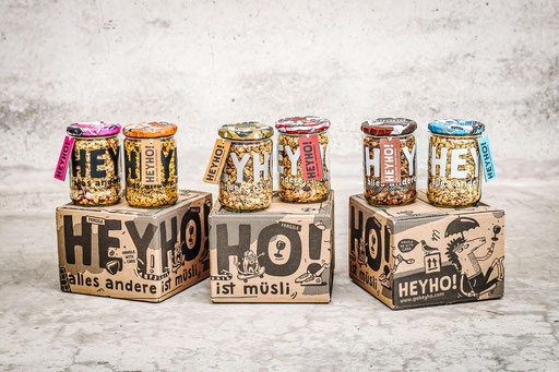 "Heyho Granola" Styling & Fotografie für HEYHO! Die soziale Müslirösterei