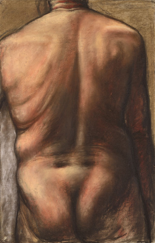 2013. 100 x 65 cm. Pastel sur papier marouflé sur toile.