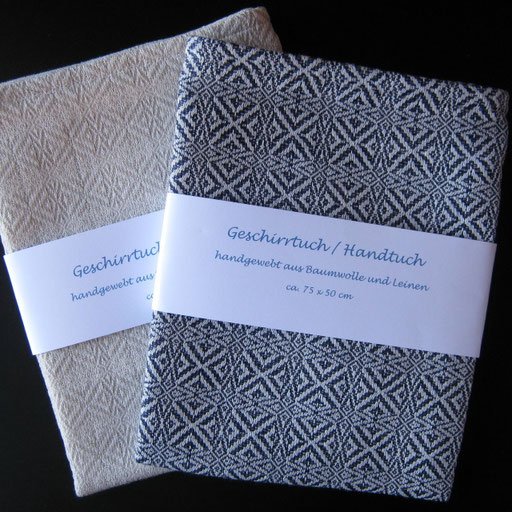 Handtücher aus Baumwolle und Leinen