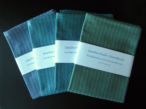 Geschirrtücher aus kbA-Baumwolle