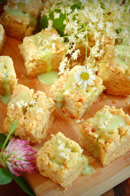 Holunderblüten-Shortbread