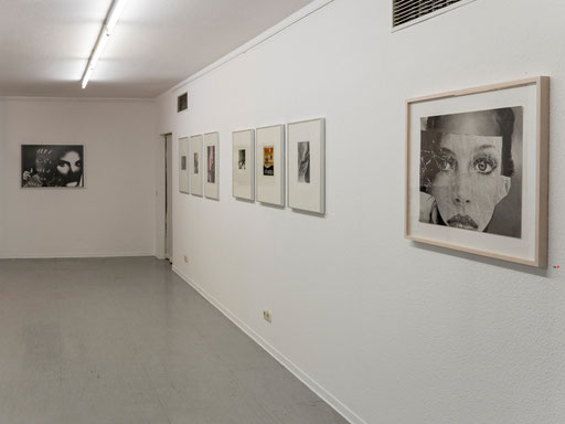 Blick in die Ausstellung im Untergeschoss