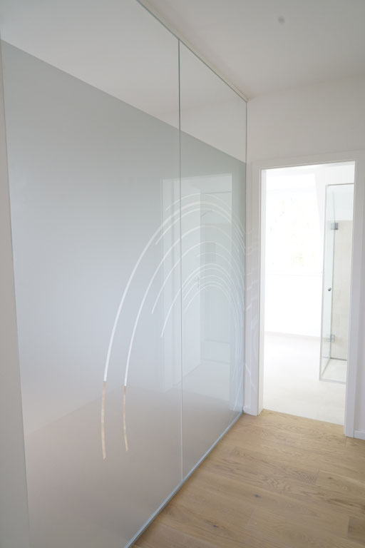 Glasabtrennung - foliert - © Glaserei Allgäuer