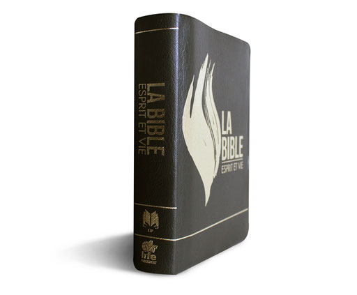 Conception graphique couverture de livre - Bible Esprit et Vie 