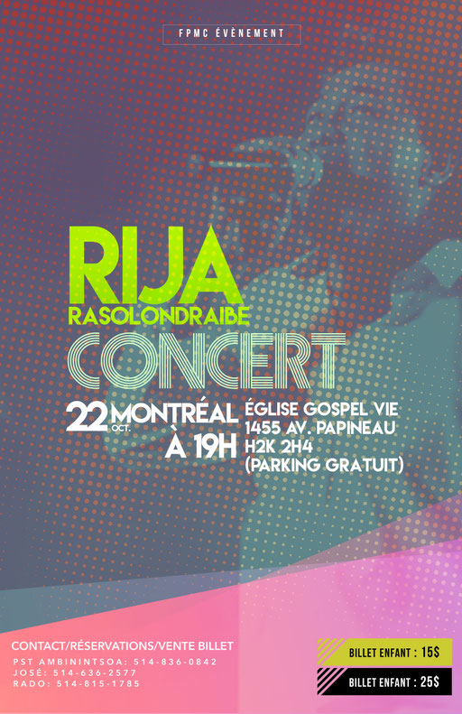 affiche concert - FPMC