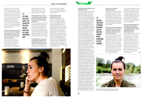 Viktoria Schnaderbeck, FFussball Magazin, November / Dezember 2014