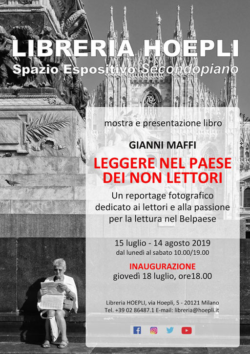 Gianni Maffi - NEL PAESE DEI NON LETTORI - Mostra Fotografica - Maggiori dettagli alla voce NEWS - MOSTRE