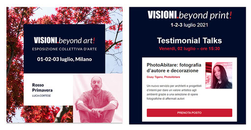 VISIONI BEYOND PRIN, evento con Luca Cortese - Maggiori dettagli alla pagina EVENTI