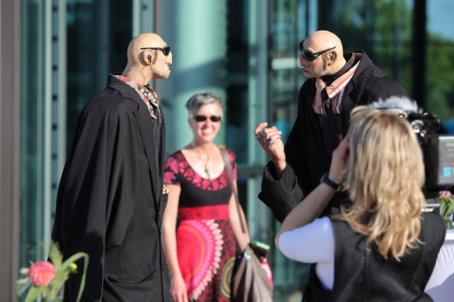 Walking Acts in der Autostadt im Rahmen des Sommerevents - Juli 2017