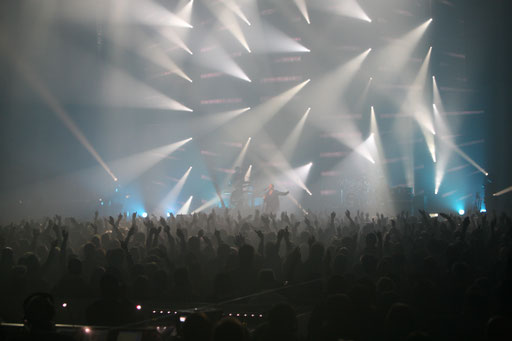 Simple Minds in der Piazza der Autostadt - Dezember 2009