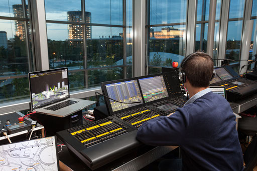 Regie "Wassershow in der Autostadt" - August 2014