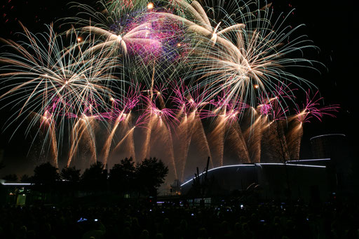Feuerwerk "10 Jahre Autostadt" - Mai 2010