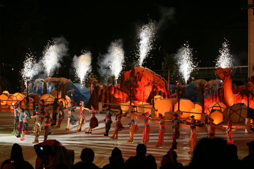 Eiskunst-Wintermärchen "1001 Nacht" in der Autostadt - November 2010