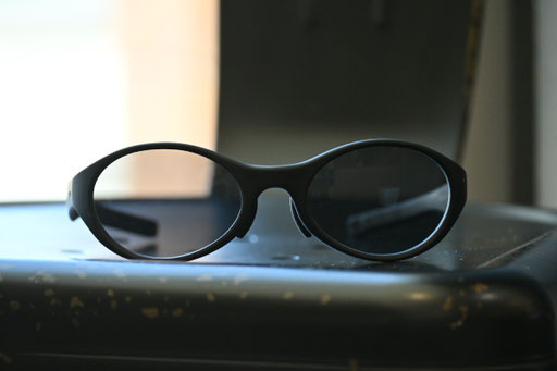 ◎フレーム：Eyevol / BROOK　◎レンズ：TALEX / TRUEVIEW