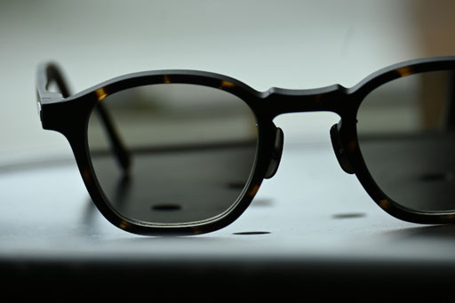 ◎フレーム：NORUT / PEN　◎レンズ：TALEX / TRUEVIEW GOLF