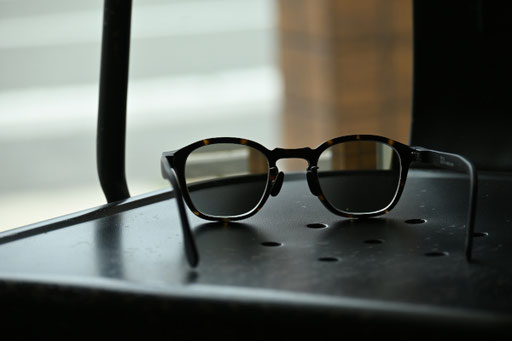 ◎フレーム：NORUT / PEN　◎レンズ：TALEX / TRUEVIEW GOLF