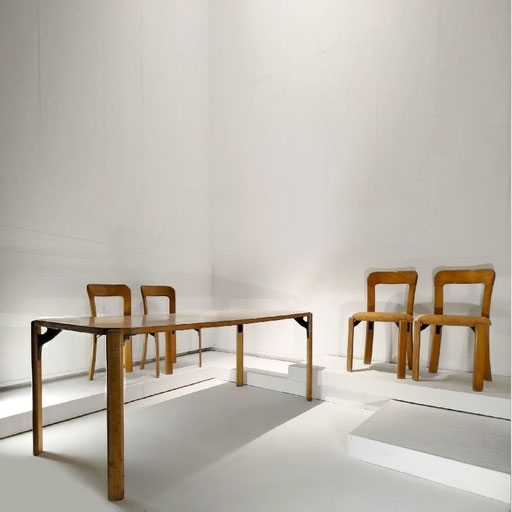 Bruno Rey Dining Set by Dietiker Switzerland, 1972 - PN.Modern pnmodern