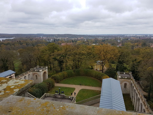 Ausblick über Potsdam