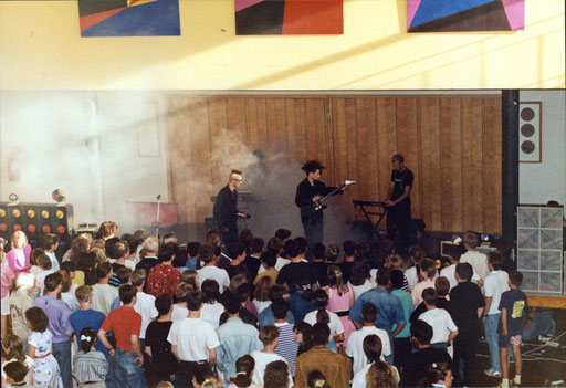 Chainreaction - Auftritt "Luise-Hensel-Schule" in Aachen, 16.06.1989