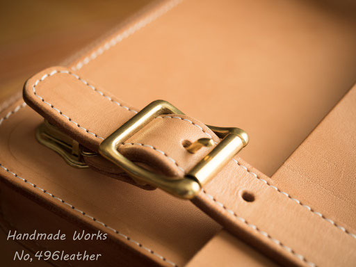 サッチェルバック - No,496 leather サッチェルバック - No,496 leather