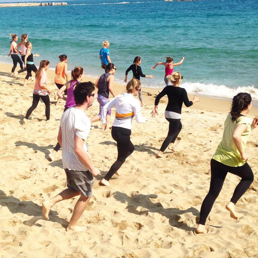 Bootcamp outdoor workout barcelona training fitness boxing yoga entrenamiento are libre groups grupos trainer entrenador