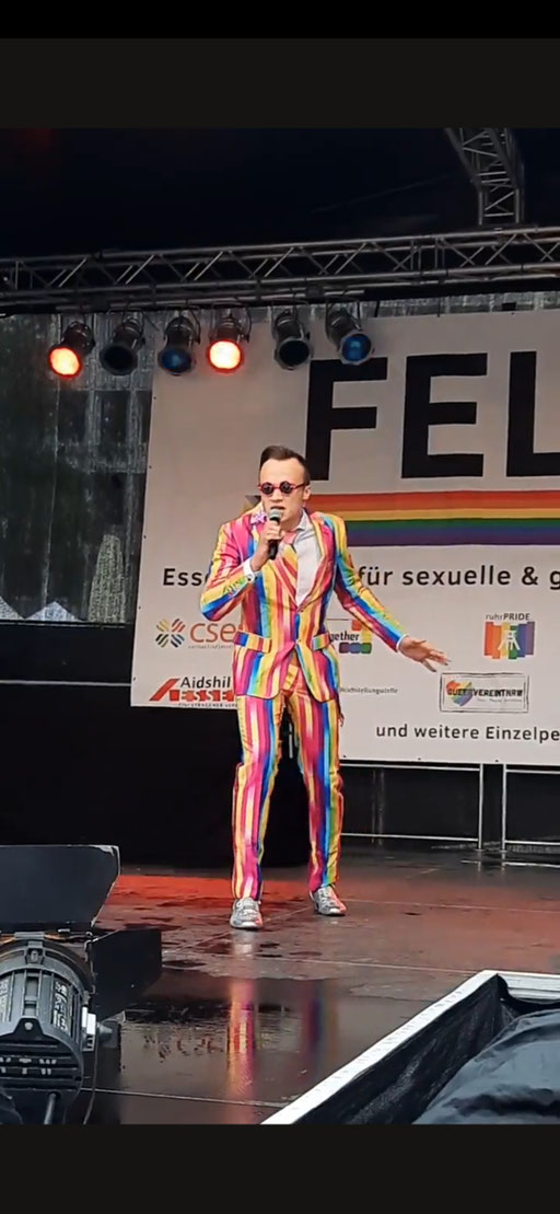 Auftritt CSD Essen 05.08.2023
