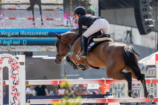 presse photo equin du Jumping International de Megeve