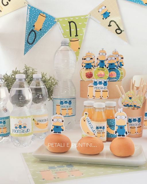 kit party compleanno decora tu minions