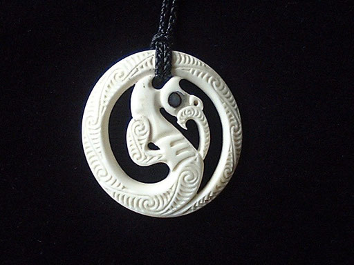 #42 Manaia in circle form /sold