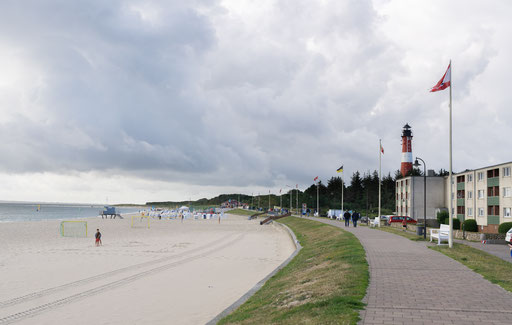 Der Badestrand von Hörnum liegt im südlichen Teil der Insel Sylt.