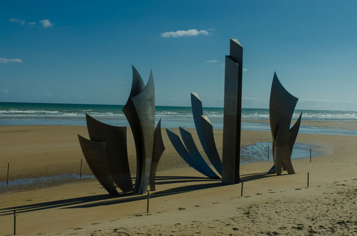 D-DAY Monument am Landungabschnitt Omaha Beach