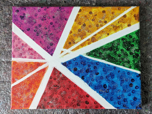Bunt im Kopf
