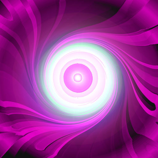 Lila Energie-Spirale, Copyrights © Ramon Labusch