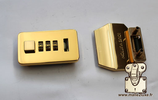 Original Louis Vuitton Stratos 2nd Edition combination lock.