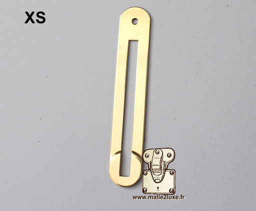 XS solid brass lid stay for premium boxes and watch cases.