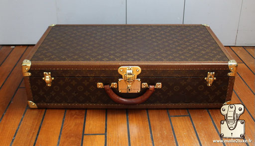 Valise Louis Vuitton Bisten 70 vintage – vue d’ensemble, modèle rare circa 1948