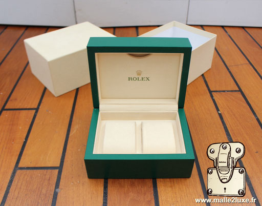 Boite couronne Rolex original vide prix occasion pour full set et collectionneur